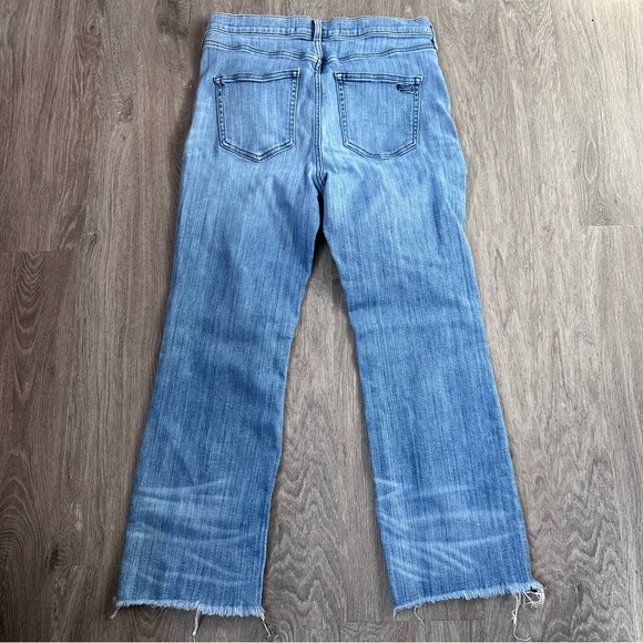 AYR | Women’s Frayed Hem Classic Blue Jeans | Size 32 - Picture 7 of 8